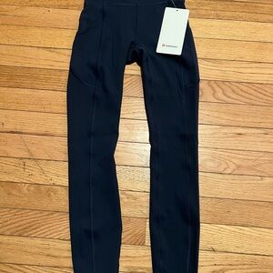 lululemon athletica Navy Blue Leggings